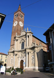 The Basilica of San Martino in the city of Treviglio