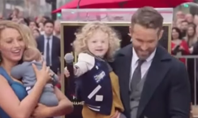 Ryan Reynolds' Kids Make Their Public Debut