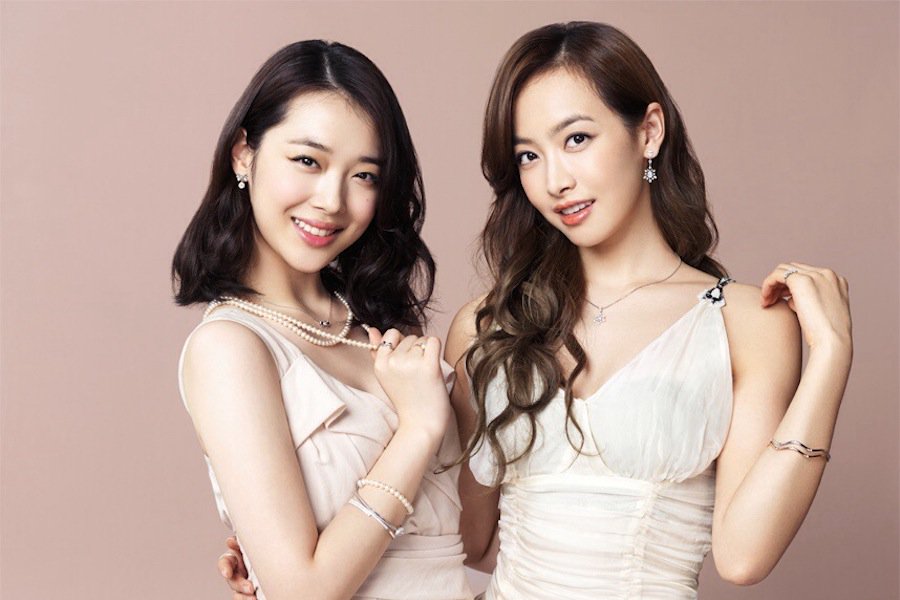 Imagen de Victoria Song y Sulli juntas