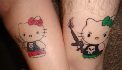 Hello Kitty Strange Tattoos