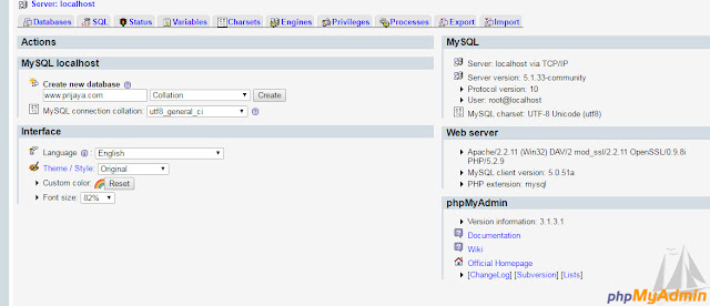 Xampp Versi Lawas 1.7.1 + Mysql Connector Net & ODBC