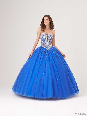 Vestidos de XV Azul