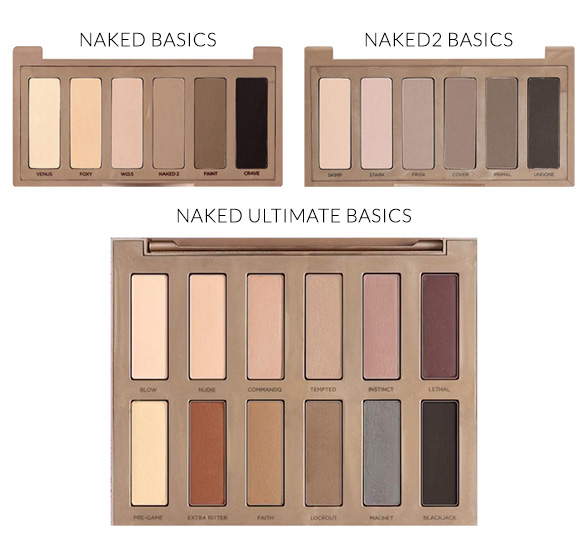 naked ultimate basics urban decay