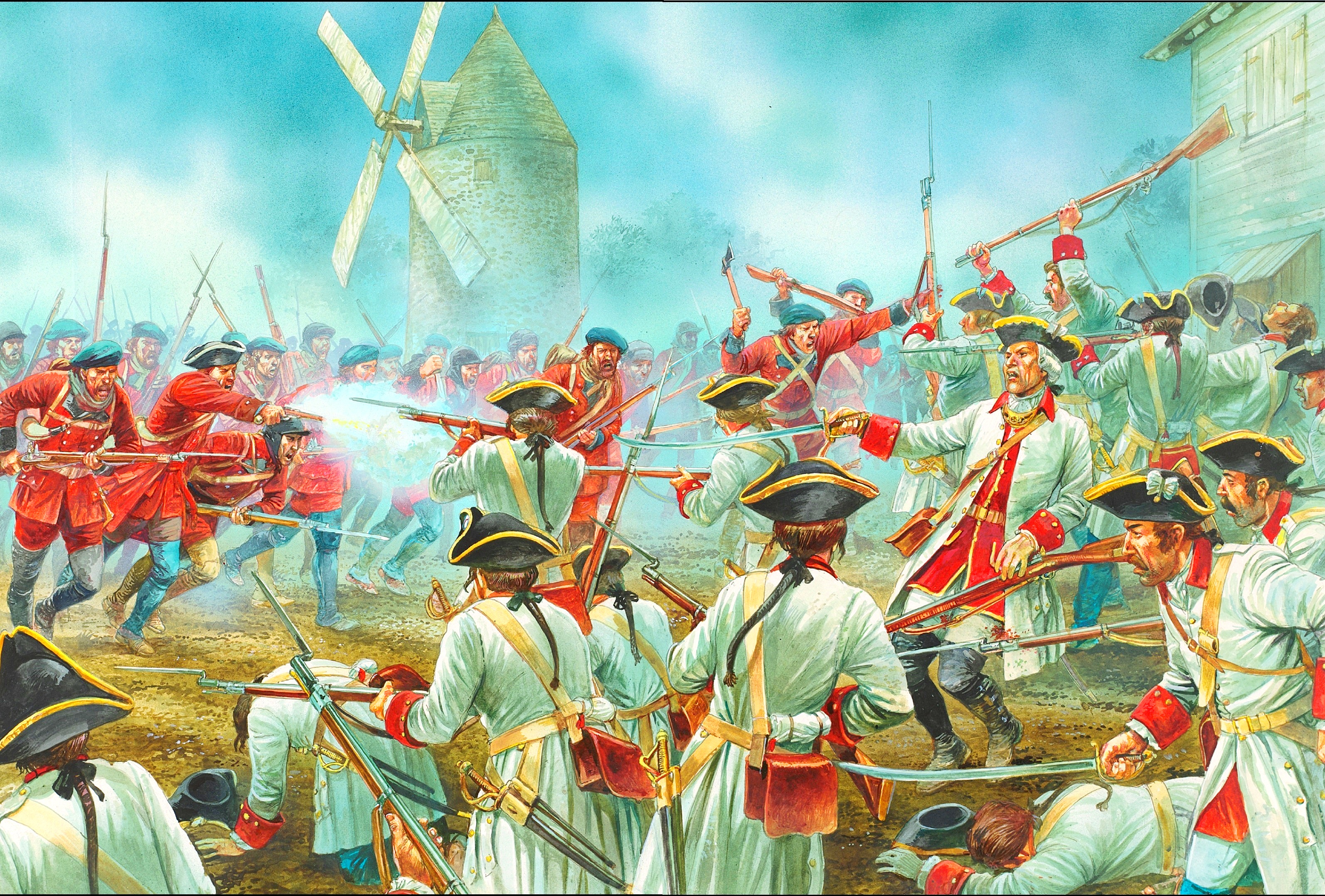 Англо французы. Войны 18 века. Англия в семилетней войне.