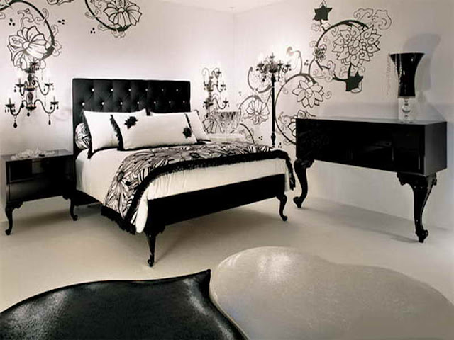 Black And White Decorating Ideas For Bedrooms