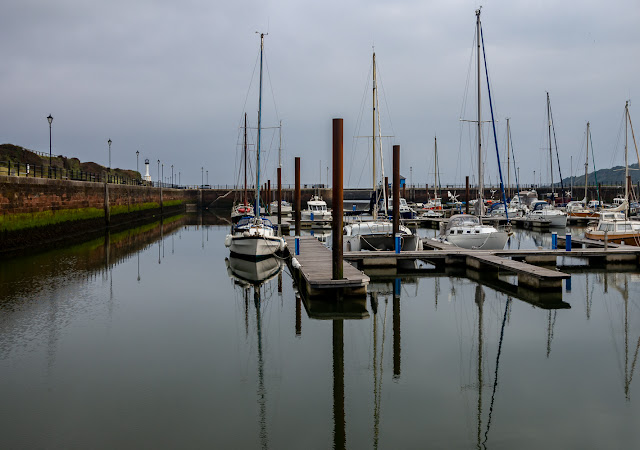 Photo of Maryport Marina on Monday morning