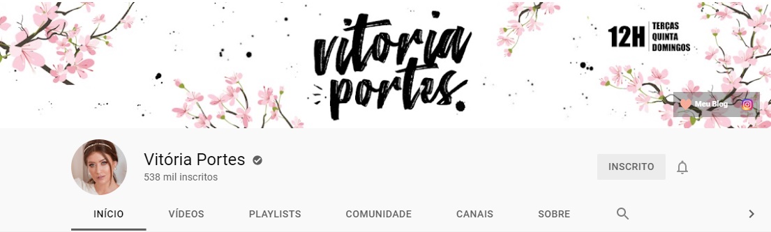 Vitória Portes | Youtube