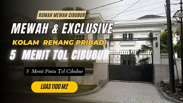 Jual Rumah Mewah Cibubur Jakarta Timur