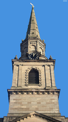 st John's church, wolverhampton, architecture, building, classic, clock, decorative, detail, design, grade 2 listed, grade II listed, heritage, history, old, west midlands, britain, england, uk