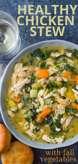 Easy Chicken Stew with Fall Vegetables Soup Recipes