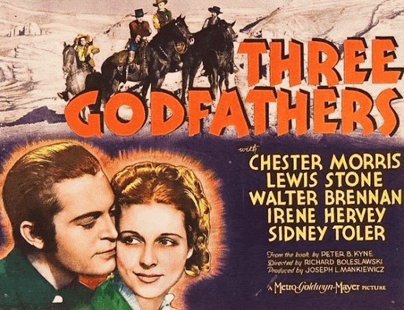 Three Godfathers (1936) The Westward Trail (1948) Western Movies Poster GIF