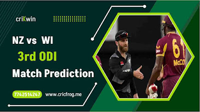 WI vs NZ 3rd ODI Today’s Match Prediction ball by ball