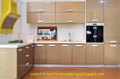 Modern cherry kitchen cabinets