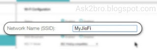 how to change jiofi password