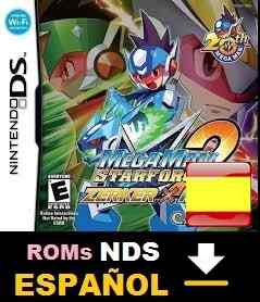Descarga ROMs Roms de Nintendo DS MegaMan StarForce 2 Zerker x Ninja (Español) ESPAÑOL