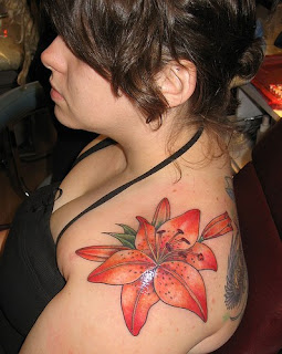 Best Flower Tattoo Designs - The Lily Tattoo