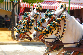 Horses in Sevilla Fair