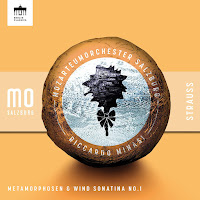 New Album Releases: STRAUSS - METAMORPHOSEN & WIND SONATINA NO. 1 (Riccardo Minasi, Salzburg Mozarteum Orchestra)