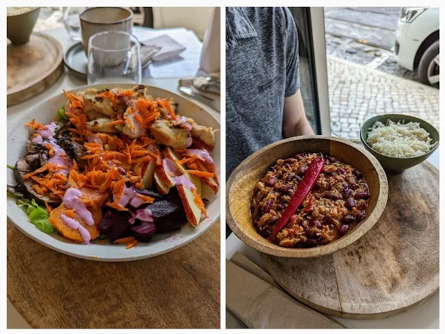 Healthy bowls from Circle Cafe in Lisbon