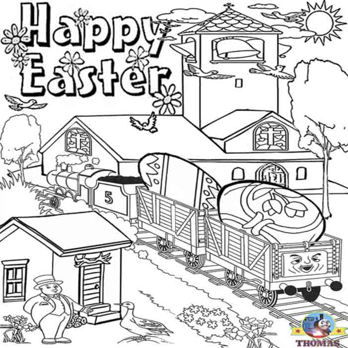 hello kitty happy easter coloring pages. easter eggs coloring pages