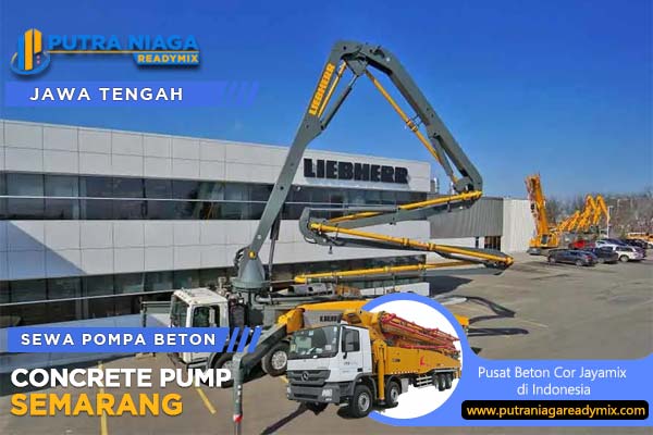 Harga Sewa Pompa Beton Semarang Terlengkap Februari 2024