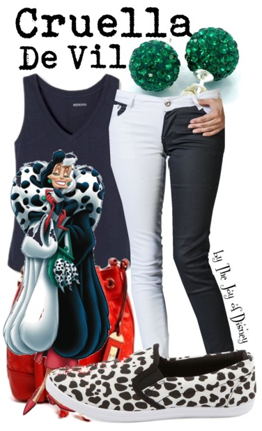 Cruella De Vil Outfit, Disney Fashion