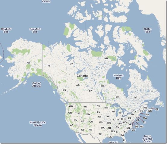 north america