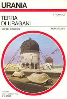 La copertina di Terra di uragani - Urania 1094