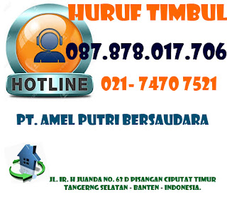 Letter Timbul Surabaya | Letter Timbul Acrylic