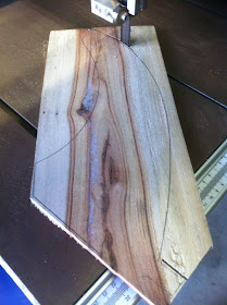 wood surfboard fin