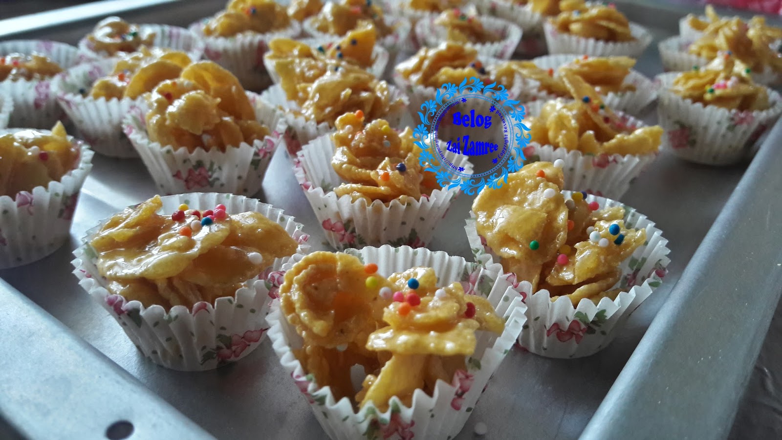 Resepi Biskut Cornflakes Madu Paling Sedap - Agustus H