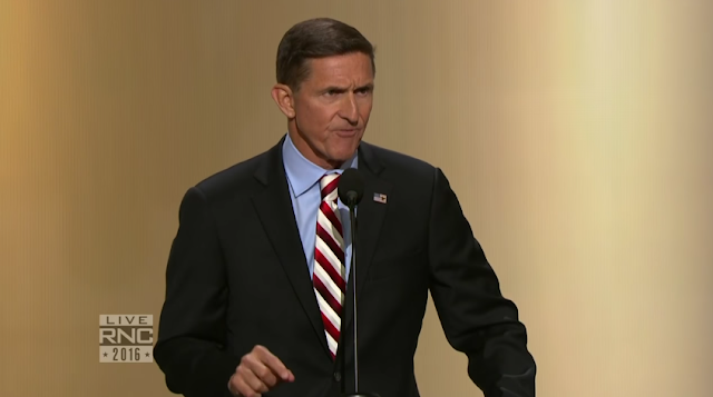 Michael Flynn Lt. General Republican National Convention RNC 2016 scary speech sergeant