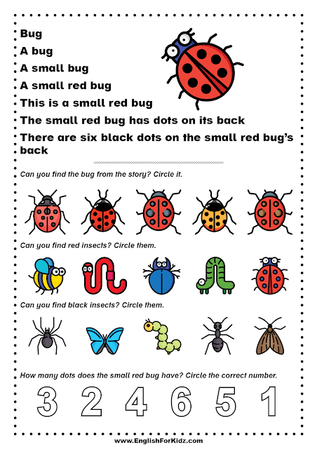 Kindergarten reading worksheets free pdf