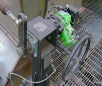 pedestal damper drive