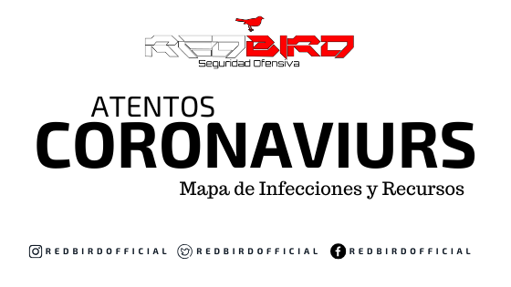 Coronavirus - Mapa de infecciones