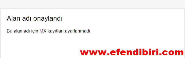 yandex kurumsal maile alan adımızı onaylama