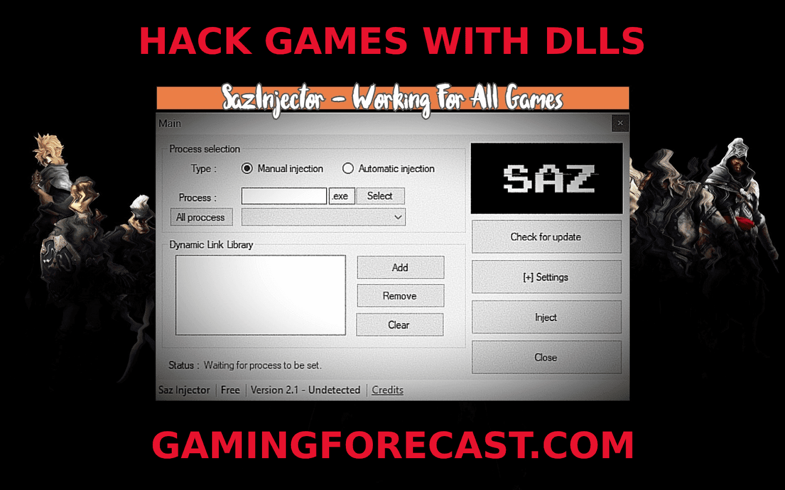 Sazinjector Hack Free Csgo Injector New Anticheat Bypass Gaming Forecast Download Free Online Game Hacks - roblox games with no anti cheat