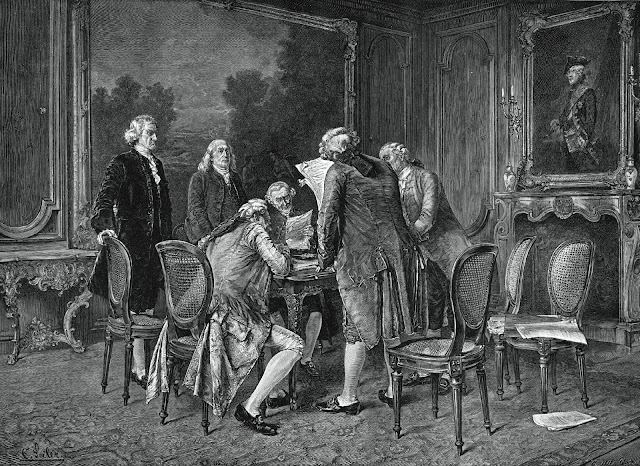 Signing of the Treaty of Paris, 1783