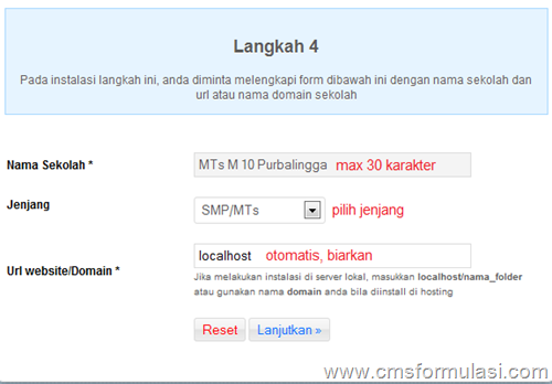 Cara Install CMS Formulasi di Localhost atau komputer