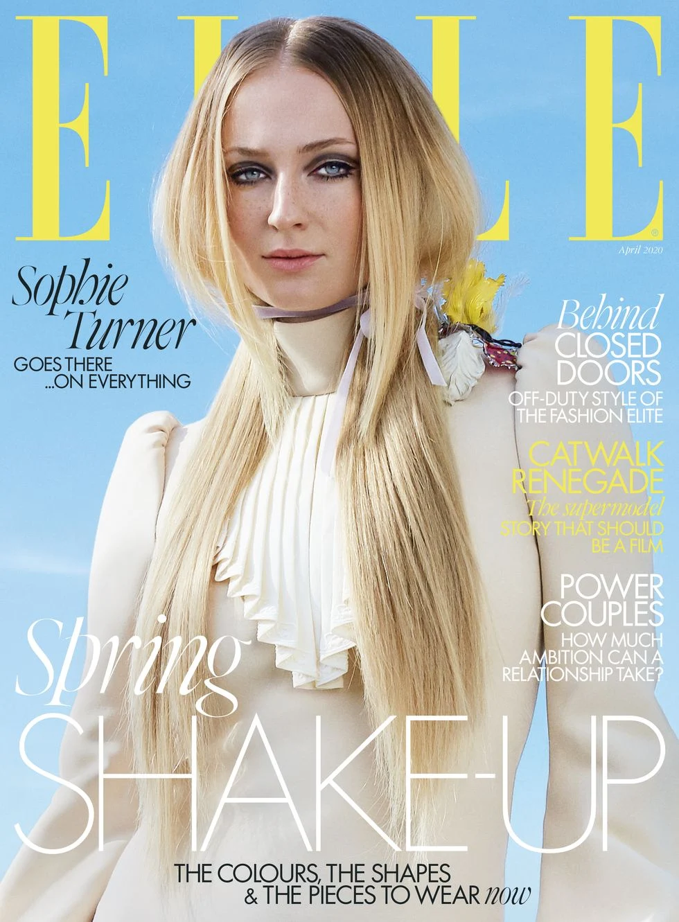 Sophie Turner – ELLE Magazine April 2020