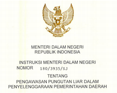 SURAT EDARAN MENDAGRI TENTANG LARANGAN PEMOTONGAN GAJI GURU, UANG MAKAN GURU DAN DANA BOS