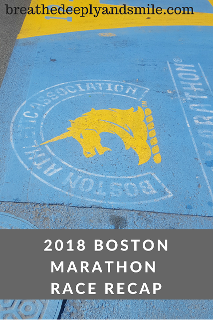 Boston Marathon 2018 Race Recap