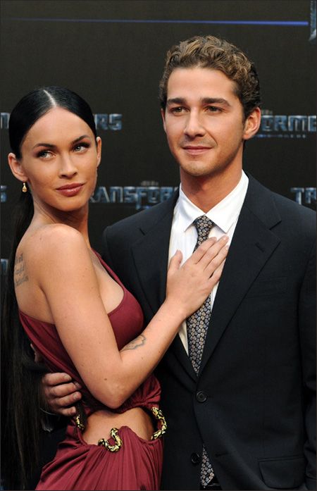 megan fox and shia labeouf transformers 2. sexy megan fox leaked photos