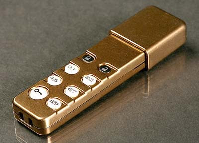 Personal Pocket Safe USB Drive with PIN Pad