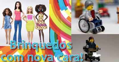 Brinquedos com nova cara!