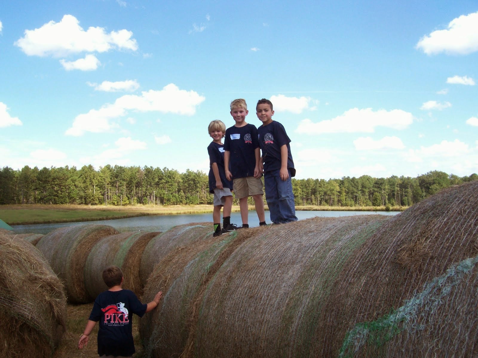 HAY STACK FUN!