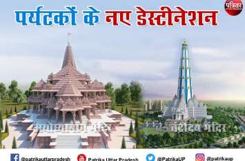  Up:वृंदावन में विश्व का सबसे ऊंचा 'चंद्रोदय मंदिर' और अयोध्या में आधुनिक राममंदिर होंगे विश्व के आकर्षण..