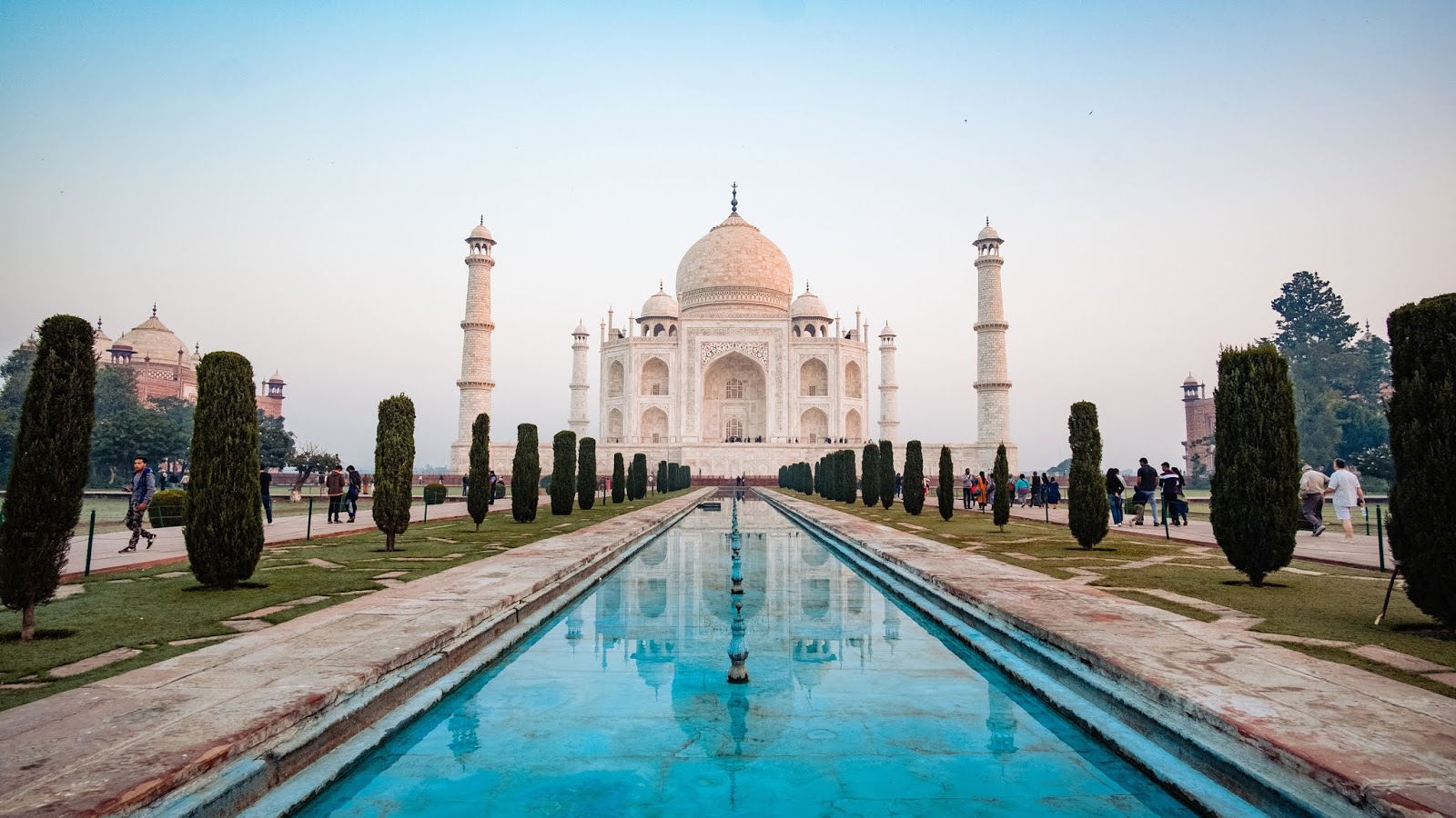 Taj Mahal Agra India 4K