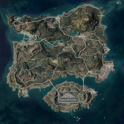 PUBG mobile erangel map update