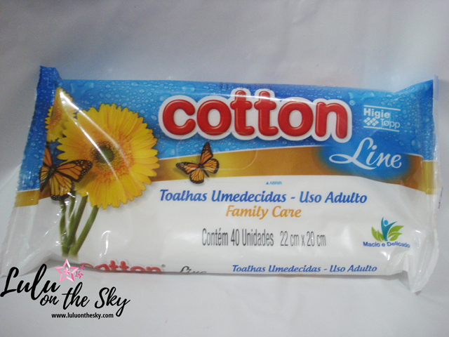 Cotton Line Toalhas Umedecidas Uso Adulto: eu testei - blog lulu on the sky